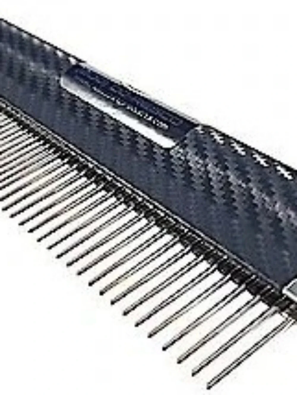 Resco Carbon Fiber Metal-Round Comb 1